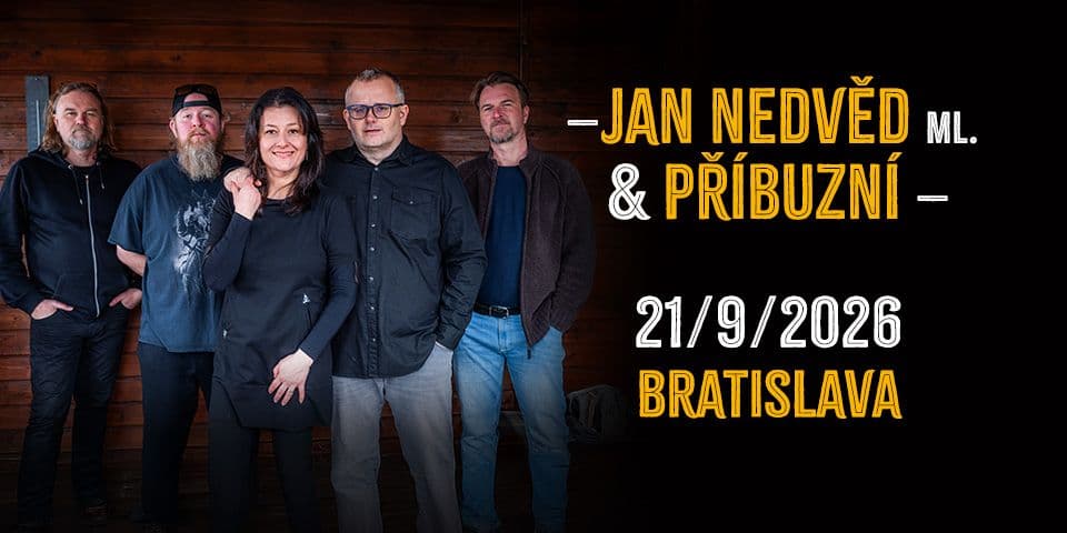 Jan Nedvěd ml. & Příbuzní 2026 - Bratislava